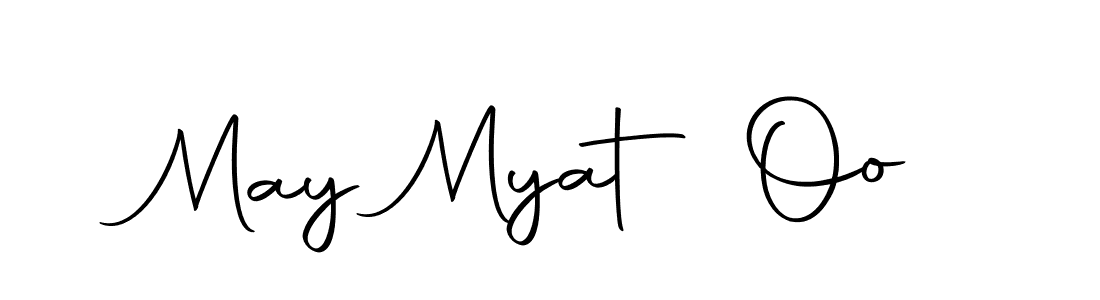 How to make May Myat Oo name signature. Use Autography-DOLnW style for creating short signs online. This is the latest handwritten sign. May Myat Oo signature style 10 images and pictures png