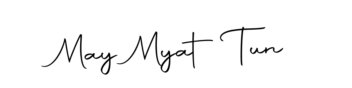 Make a beautiful signature design for name May Myat Tun. With this signature (Autography-DOLnW) style, you can create a handwritten signature for free. May Myat Tun signature style 10 images and pictures png