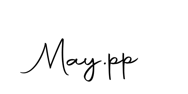 Also we have May.pp name is the best signature style. Create professional handwritten signature collection using Autography-DOLnW autograph style. May.pp signature style 10 images and pictures png