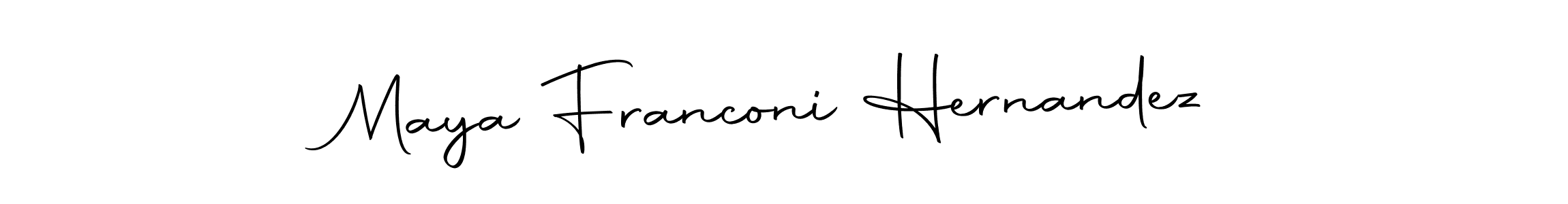 Here are the top 10 professional signature styles for the name Maya Franconi Hernandez. These are the best autograph styles you can use for your name. Maya Franconi Hernandez signature style 10 images and pictures png