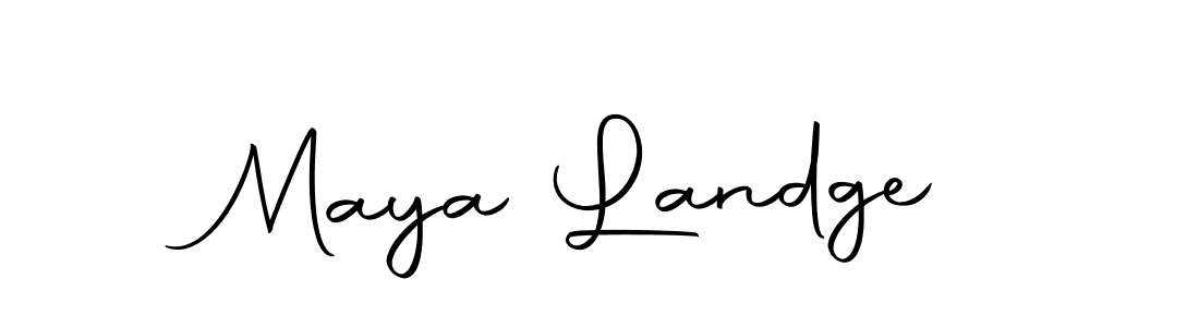 Similarly Autography-DOLnW is the best handwritten signature design. Signature creator online .You can use it as an online autograph creator for name Maya Landge. Maya Landge signature style 10 images and pictures png