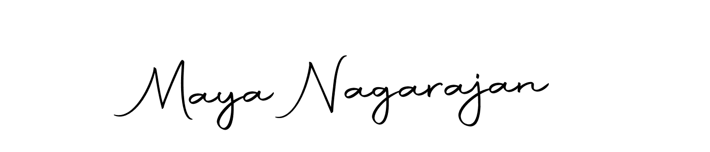 How to make Maya Nagarajan name signature. Use Autography-DOLnW style for creating short signs online. This is the latest handwritten sign. Maya Nagarajan signature style 10 images and pictures png