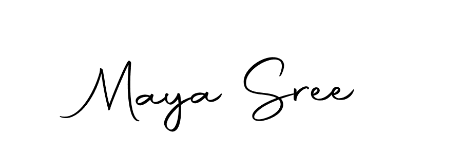 You should practise on your own different ways (Autography-DOLnW) to write your name (Maya Sree) in signature. don't let someone else do it for you. Maya Sree signature style 10 images and pictures png