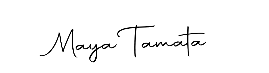 Also we have Maya Tamata name is the best signature style. Create professional handwritten signature collection using Autography-DOLnW autograph style. Maya Tamata signature style 10 images and pictures png