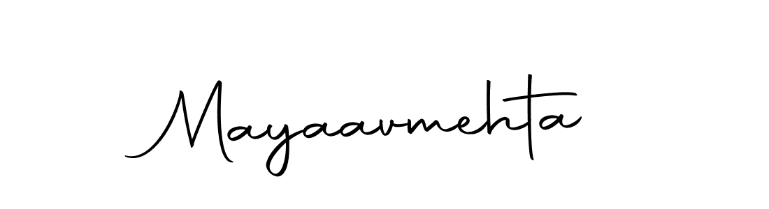 Make a beautiful signature design for name Mayaavmehta. Use this online signature maker to create a handwritten signature for free. Mayaavmehta signature style 10 images and pictures png