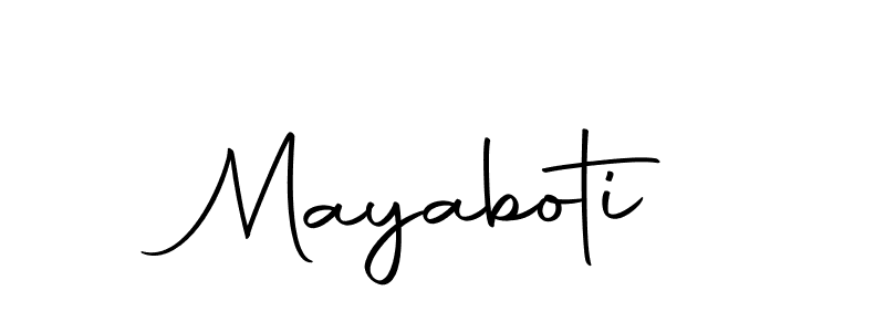 Mayaboti stylish signature style. Best Handwritten Sign (Autography-DOLnW) for my name. Handwritten Signature Collection Ideas for my name Mayaboti. Mayaboti signature style 10 images and pictures png
