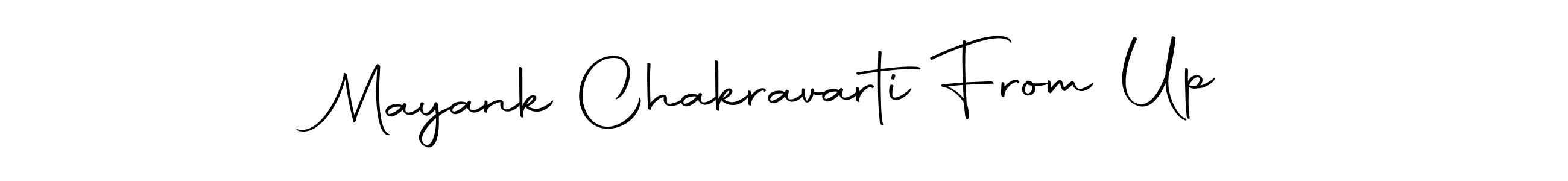 Also we have Mayank Chakravarti From Up name is the best signature style. Create professional handwritten signature collection using Autography-DOLnW autograph style. Mayank Chakravarti From Up signature style 10 images and pictures png