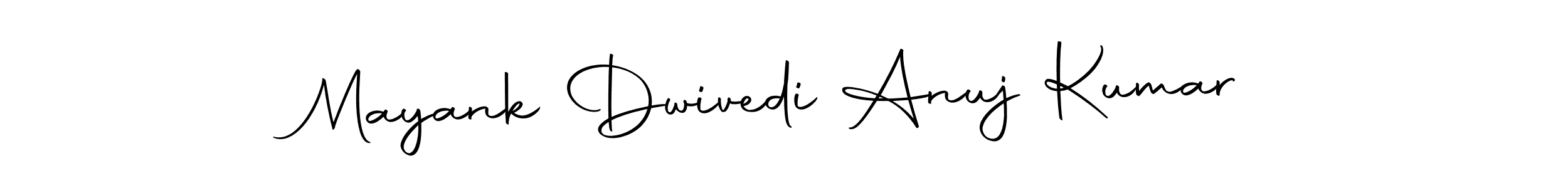 This is the best signature style for the Mayank Dwivedi Anuj Kumar name. Also you like these signature font (Autography-DOLnW). Mix name signature. Mayank Dwivedi Anuj Kumar signature style 10 images and pictures png