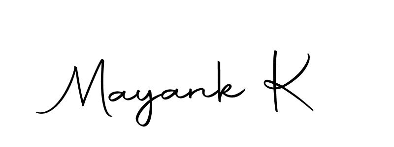 Here are the top 10 professional signature styles for the name Mayank K. These are the best autograph styles you can use for your name. Mayank K signature style 10 images and pictures png