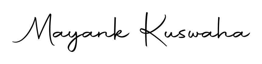 Quickly download Mayank Kuswaha name signature in high-resolution PNG using Autography-DOLnW style. Ready to insert into PDFs and online applications. Mayank Kuswaha signature style 10 images and pictures png