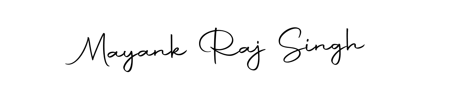 Create a beautiful signature design for name Mayank Raj Singh. With this signature (Autography-DOLnW) fonts, you can make a handwritten signature for free. Mayank Raj Singh signature style 10 images and pictures png