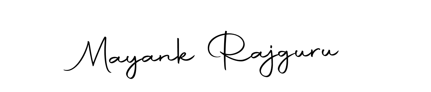 Make a beautiful signature design for name Mayank Rajguru. With this signature (Autography-DOLnW) style, you can create a handwritten signature for free. Mayank Rajguru signature style 10 images and pictures png
