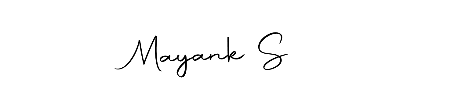 Make a beautiful signature design for name Mayank S ❣️. With this signature (Autography-DOLnW) style, you can create a handwritten signature for free. Mayank S ❣️ signature style 10 images and pictures png