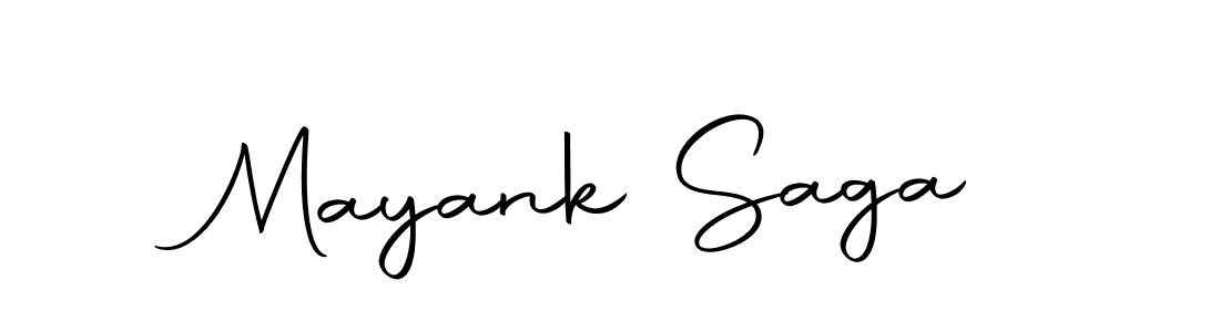 Make a short Mayank Saga signature style. Manage your documents anywhere anytime using Autography-DOLnW. Create and add eSignatures, submit forms, share and send files easily. Mayank Saga signature style 10 images and pictures png