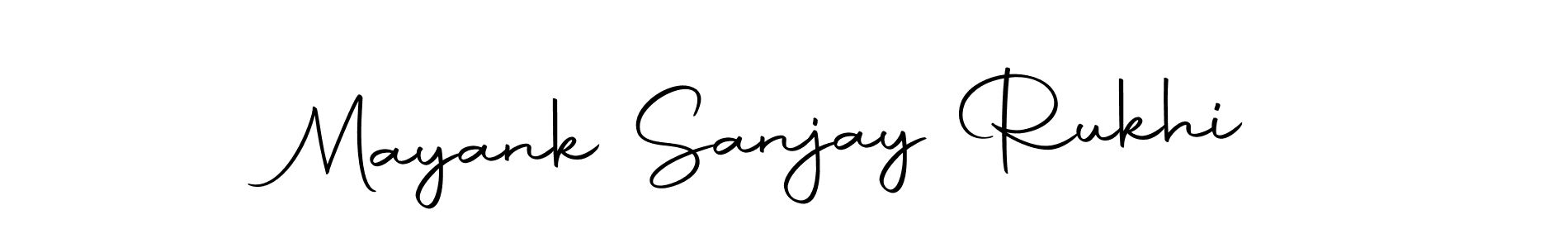 Make a short Mayank Sanjay Rukhi signature style. Manage your documents anywhere anytime using Autography-DOLnW. Create and add eSignatures, submit forms, share and send files easily. Mayank Sanjay Rukhi signature style 10 images and pictures png