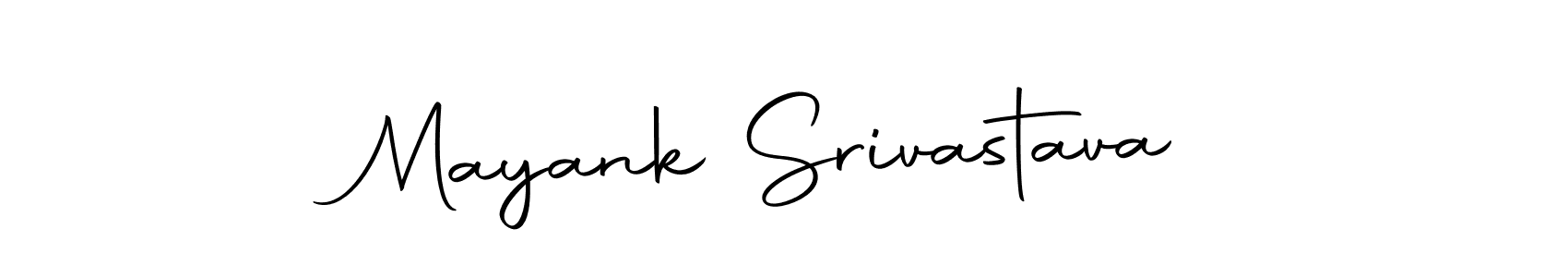 Make a beautiful signature design for name Mayank Srivastava. With this signature (Autography-DOLnW) style, you can create a handwritten signature for free. Mayank Srivastava signature style 10 images and pictures png