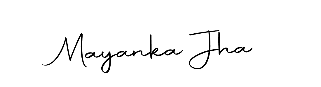 Autography-DOLnW is a professional signature style that is perfect for those who want to add a touch of class to their signature. It is also a great choice for those who want to make their signature more unique. Get Mayanka Jha name to fancy signature for free. Mayanka Jha signature style 10 images and pictures png