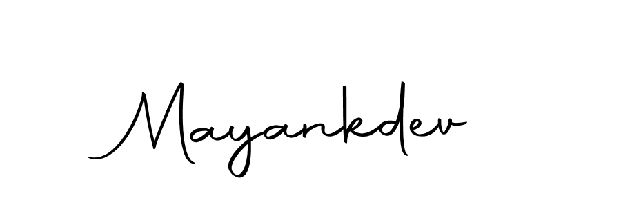 How to make Mayankdev signature? Autography-DOLnW is a professional autograph style. Create handwritten signature for Mayankdev name. Mayankdev signature style 10 images and pictures png