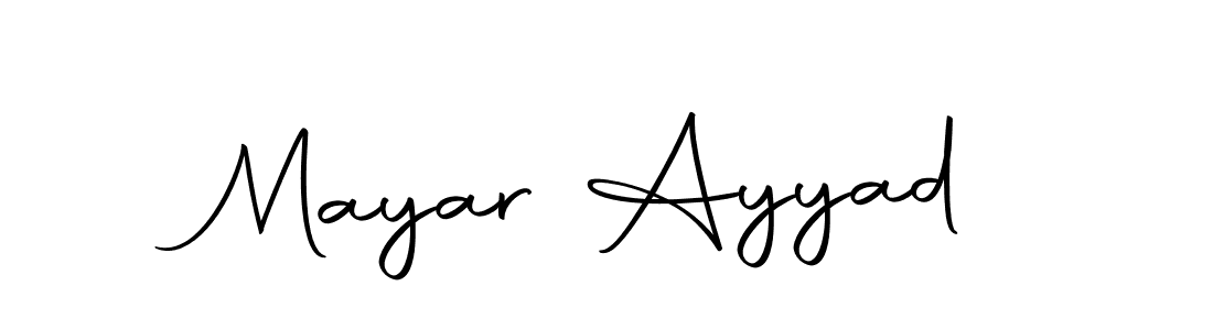 Autography-DOLnW is a professional signature style that is perfect for those who want to add a touch of class to their signature. It is also a great choice for those who want to make their signature more unique. Get Mayar Ayyad name to fancy signature for free. Mayar Ayyad signature style 10 images and pictures png