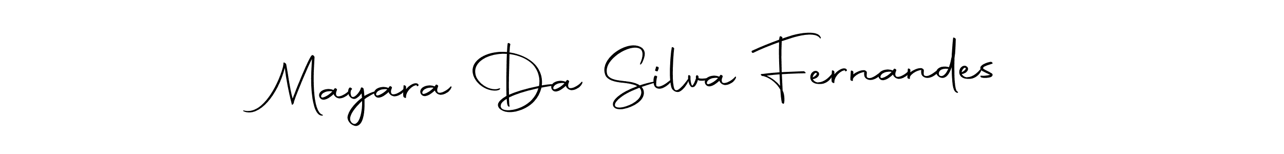 Also we have Mayara Da Silva Fernandes name is the best signature style. Create professional handwritten signature collection using Autography-DOLnW autograph style. Mayara Da Silva Fernandes signature style 10 images and pictures png