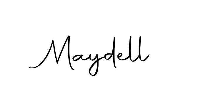 if you are searching for the best signature style for your name Maydell. so please give up your signature search. here we have designed multiple signature styles  using Autography-DOLnW. Maydell signature style 10 images and pictures png