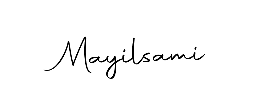 Design your own signature with our free online signature maker. With this signature software, you can create a handwritten (Autography-DOLnW) signature for name Mayilsami. Mayilsami signature style 10 images and pictures png