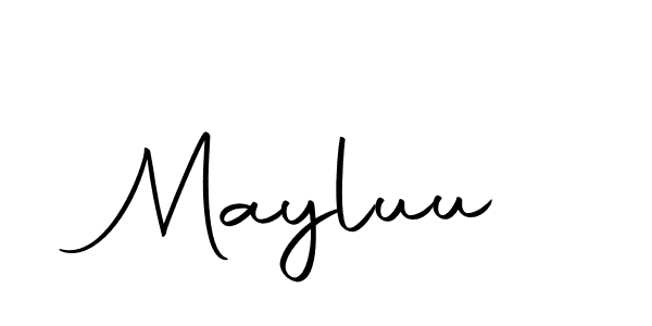 Once you've used our free online signature maker to create your best signature Autography-DOLnW style, it's time to enjoy all of the benefits that Mayluu name signing documents. Mayluu signature style 10 images and pictures png