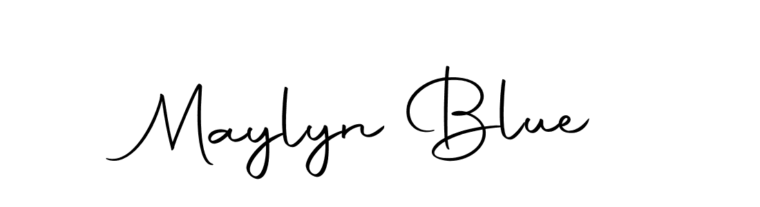 Use a signature maker to create a handwritten signature online. With this signature software, you can design (Autography-DOLnW) your own signature for name Maylyn Blue. Maylyn Blue signature style 10 images and pictures png