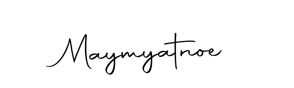 The best way (Autography-DOLnW) to make a short signature is to pick only two or three words in your name. The name Maymyatnoe include a total of six letters. For converting this name. Maymyatnoe signature style 10 images and pictures png
