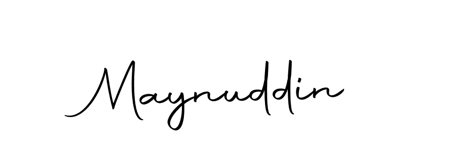 Make a beautiful signature design for name Maynuddin. Use this online signature maker to create a handwritten signature for free. Maynuddin signature style 10 images and pictures png