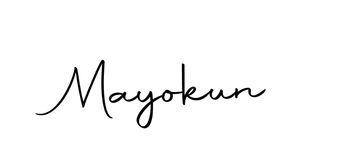 It looks lik you need a new signature style for name Mayokun. Design unique handwritten (Autography-DOLnW) signature with our free signature maker in just a few clicks. Mayokun signature style 10 images and pictures png