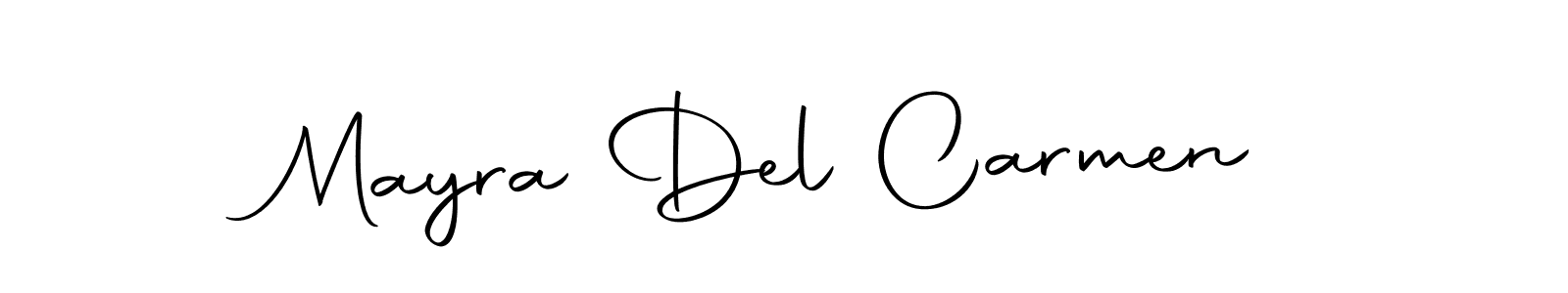 Also we have Mayra Del Carmen name is the best signature style. Create professional handwritten signature collection using Autography-DOLnW autograph style. Mayra Del Carmen signature style 10 images and pictures png