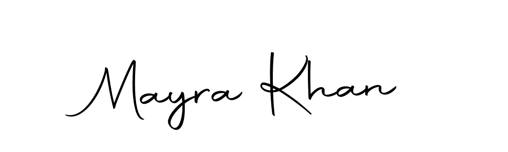 You can use this online signature creator to create a handwritten signature for the name Mayra Khan. This is the best online autograph maker. Mayra Khan signature style 10 images and pictures png