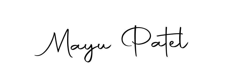 Here are the top 10 professional signature styles for the name Mayu Patel. These are the best autograph styles you can use for your name. Mayu Patel signature style 10 images and pictures png