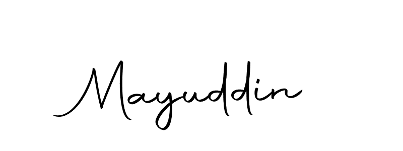 Also we have Mayuddin name is the best signature style. Create professional handwritten signature collection using Autography-DOLnW autograph style. Mayuddin signature style 10 images and pictures png