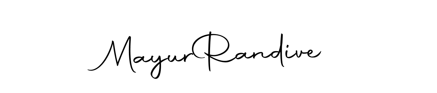 Use a signature maker to create a handwritten signature online. With this signature software, you can design (Autography-DOLnW) your own signature for name Mayur  Randive. Mayur  Randive signature style 10 images and pictures png