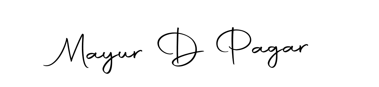 Make a beautiful signature design for name Mayur D Pagar. Use this online signature maker to create a handwritten signature for free. Mayur D Pagar signature style 10 images and pictures png