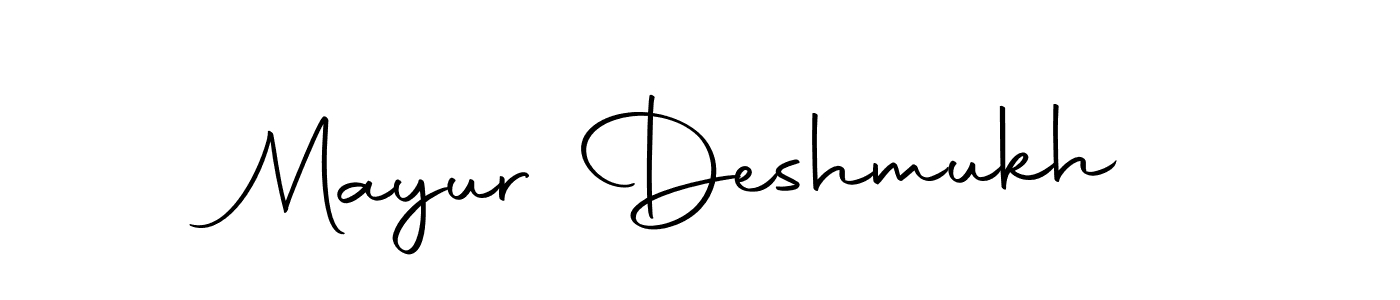 It looks lik you need a new signature style for name Mayur Deshmukh. Design unique handwritten (Autography-DOLnW) signature with our free signature maker in just a few clicks. Mayur Deshmukh signature style 10 images and pictures png