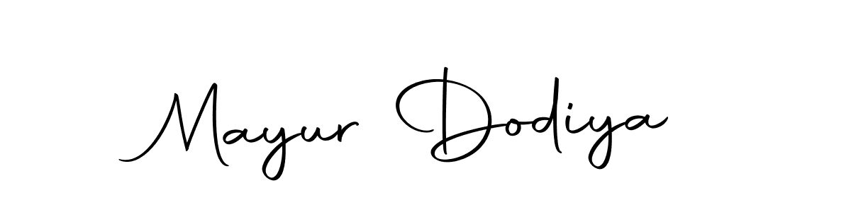 Also we have Mayur Dodiya name is the best signature style. Create professional handwritten signature collection using Autography-DOLnW autograph style. Mayur Dodiya signature style 10 images and pictures png