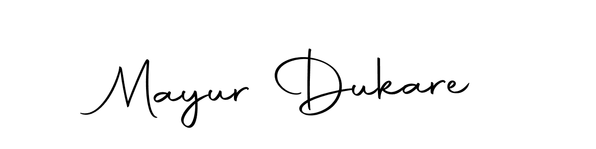 Use a signature maker to create a handwritten signature online. With this signature software, you can design (Autography-DOLnW) your own signature for name Mayur Dukare. Mayur Dukare signature style 10 images and pictures png