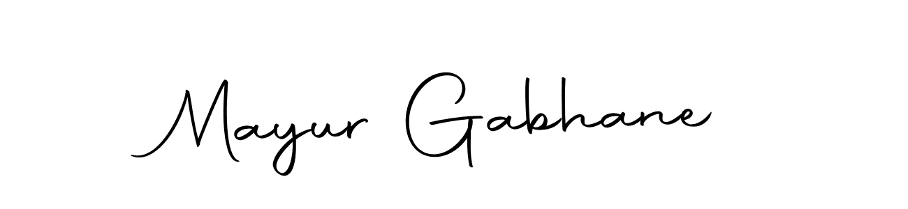 Mayur Gabhane stylish signature style. Best Handwritten Sign (Autography-DOLnW) for my name. Handwritten Signature Collection Ideas for my name Mayur Gabhane. Mayur Gabhane signature style 10 images and pictures png