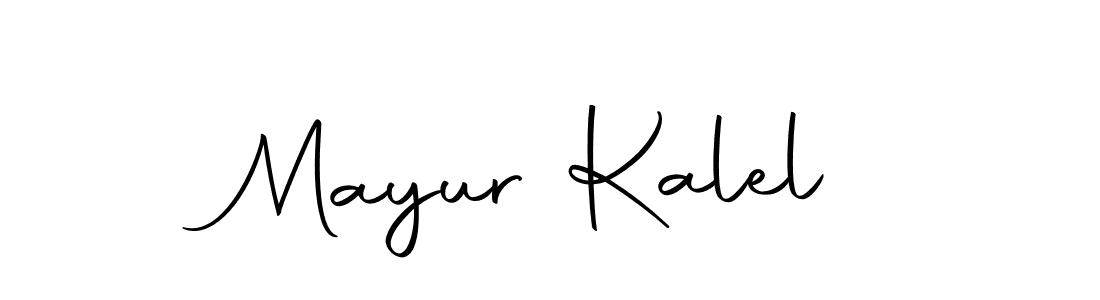 Use a signature maker to create a handwritten signature online. With this signature software, you can design (Autography-DOLnW) your own signature for name Mayur Kalel. Mayur Kalel signature style 10 images and pictures png
