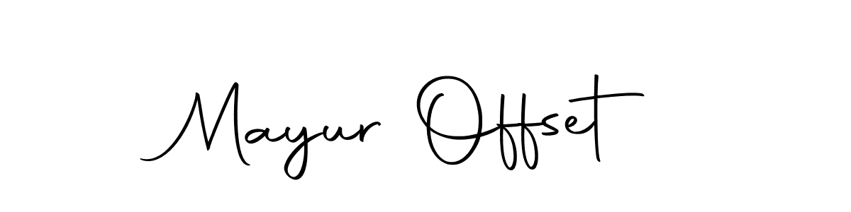 Design your own signature with our free online signature maker. With this signature software, you can create a handwritten (Autography-DOLnW) signature for name Mayur Offset. Mayur Offset signature style 10 images and pictures png