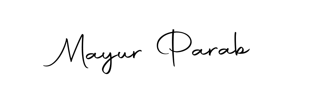 It looks lik you need a new signature style for name Mayur Parab. Design unique handwritten (Autography-DOLnW) signature with our free signature maker in just a few clicks. Mayur Parab signature style 10 images and pictures png