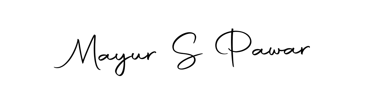 The best way (Autography-DOLnW) to make a short signature is to pick only two or three words in your name. The name Mayur S Pawar include a total of six letters. For converting this name. Mayur S Pawar signature style 10 images and pictures png