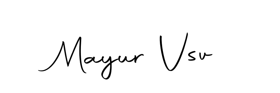 The best way (Autography-DOLnW) to make a short signature is to pick only two or three words in your name. The name Mayur Vsv include a total of six letters. For converting this name. Mayur Vsv signature style 10 images and pictures png