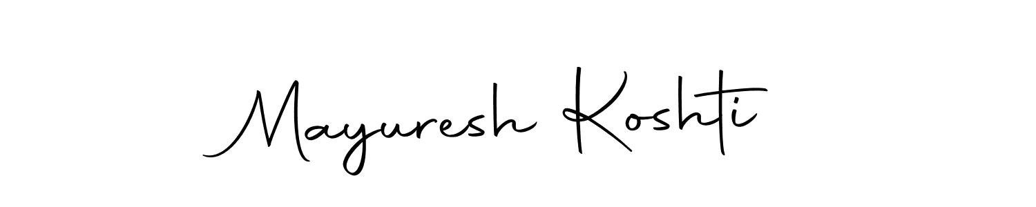 Make a short Mayuresh Koshti signature style. Manage your documents anywhere anytime using Autography-DOLnW. Create and add eSignatures, submit forms, share and send files easily. Mayuresh Koshti signature style 10 images and pictures png