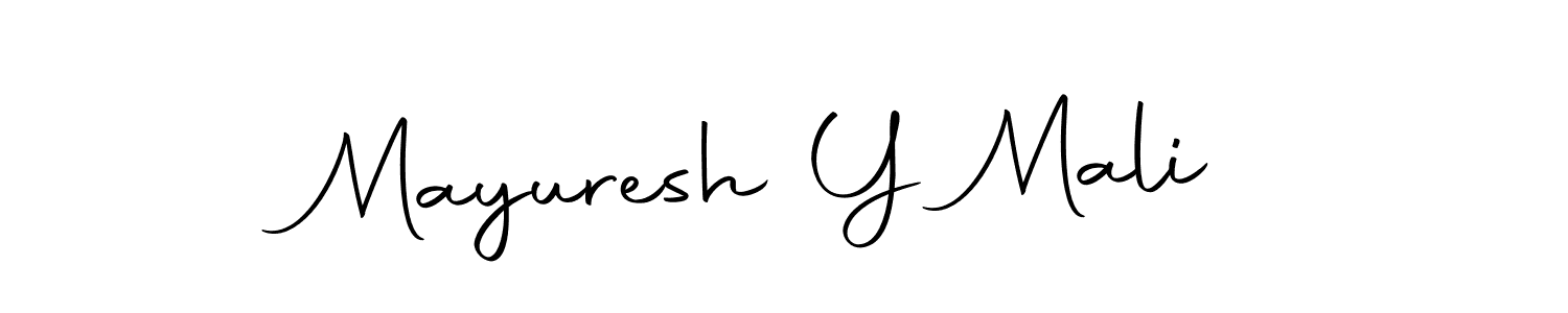 Make a beautiful signature design for name Mayuresh Y Mali. Use this online signature maker to create a handwritten signature for free. Mayuresh Y Mali signature style 10 images and pictures png