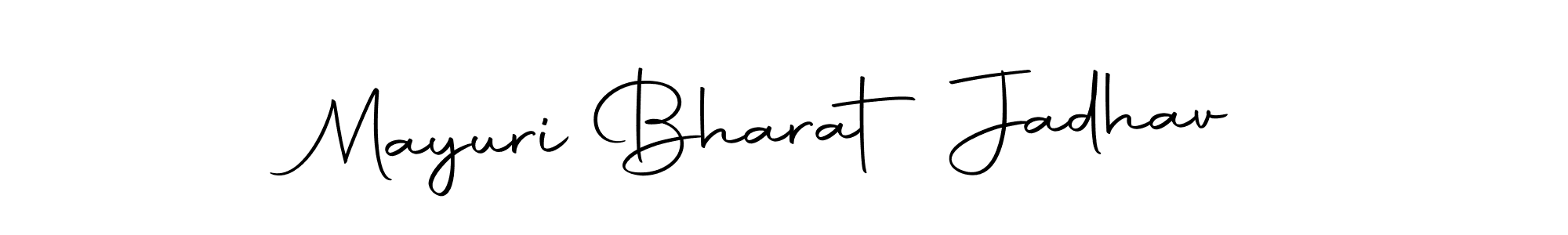 Mayuri Bharat Jadhav stylish signature style. Best Handwritten Sign (Autography-DOLnW) for my name. Handwritten Signature Collection Ideas for my name Mayuri Bharat Jadhav. Mayuri Bharat Jadhav signature style 10 images and pictures png