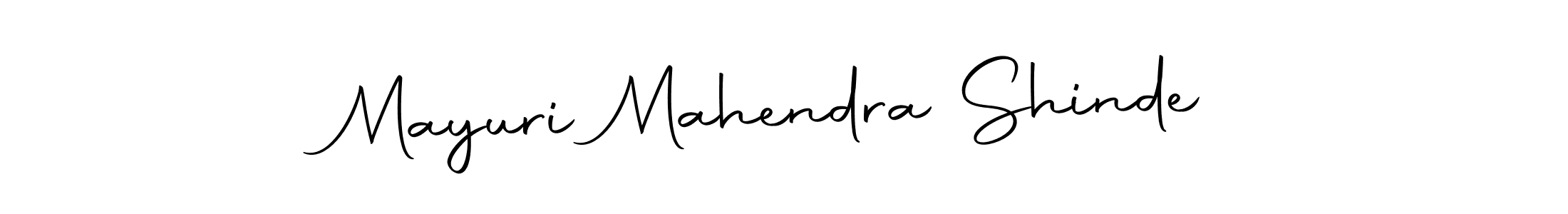 The best way (Autography-DOLnW) to make a short signature is to pick only two or three words in your name. The name Mayuri Mahendra Shinde include a total of six letters. For converting this name. Mayuri Mahendra Shinde signature style 10 images and pictures png
